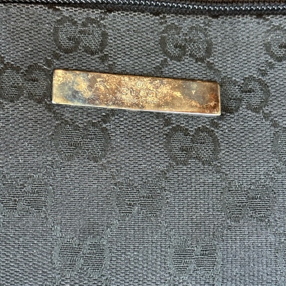 Gucci Y2K canvas Leather Monogram Mini Boat bag - Picture 3 of 11